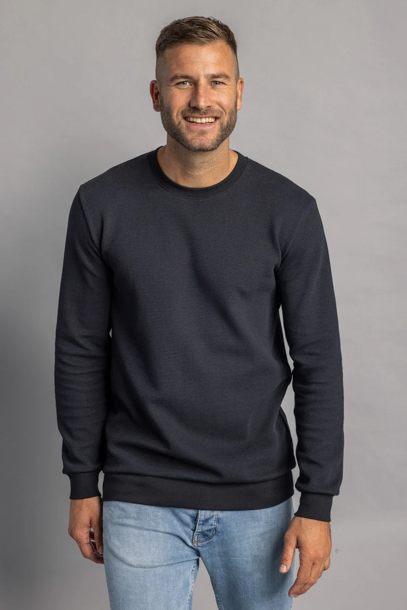 Waffle Piqué Longsleeve