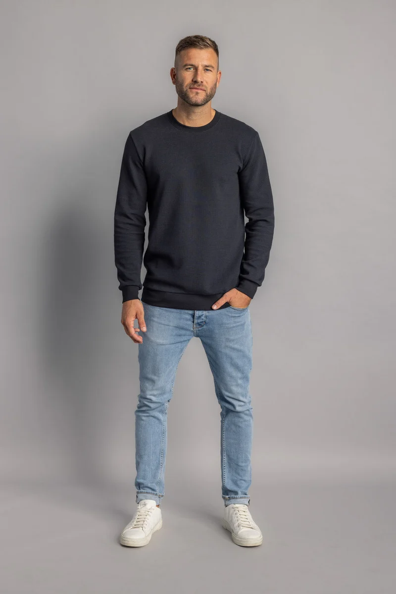 Waffle Piqué Longsleeve
