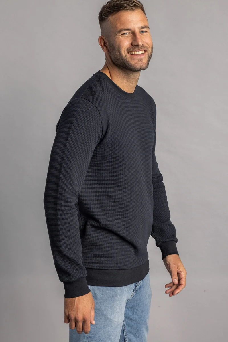 Waffle Piqué Longsleeve