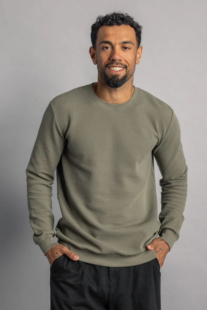 Waffle Piqué Longsleeve