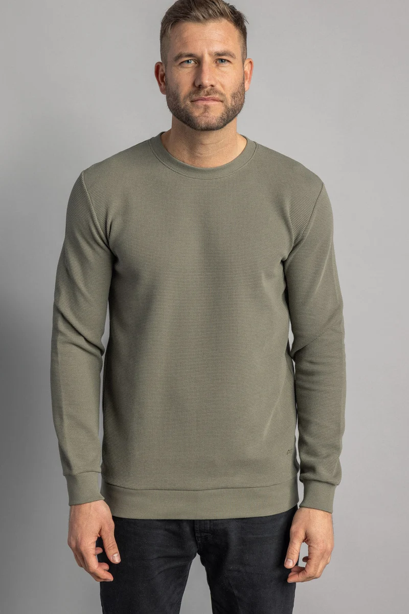 Waffle Piqué Longsleeve