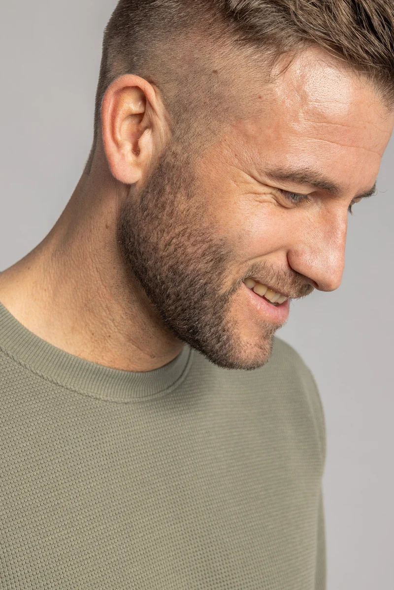 Waffle Piqué Longsleeve