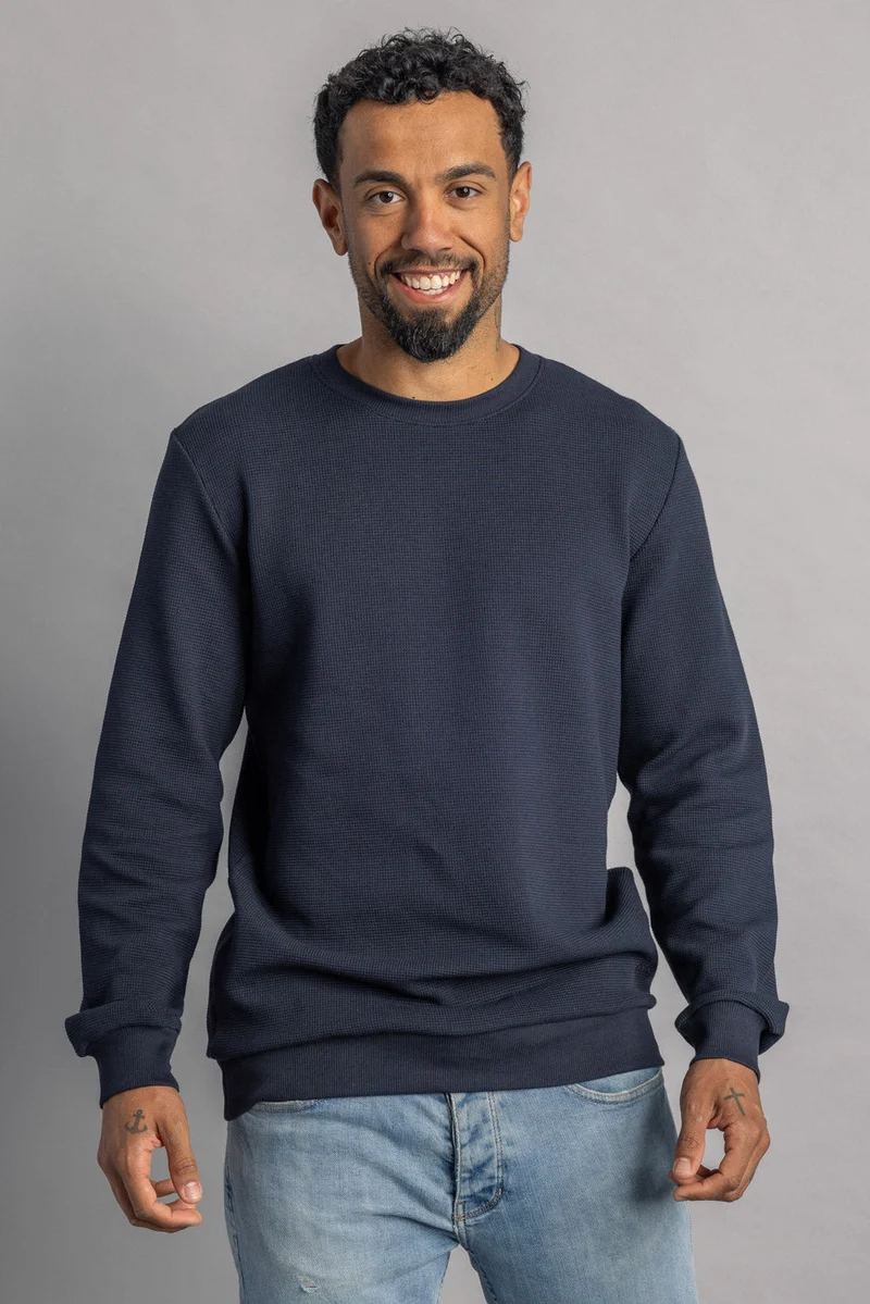 Waffle Piqué Longsleeve