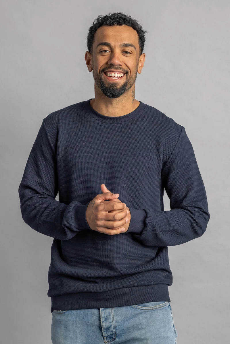 Waffle Piqué Longsleeve