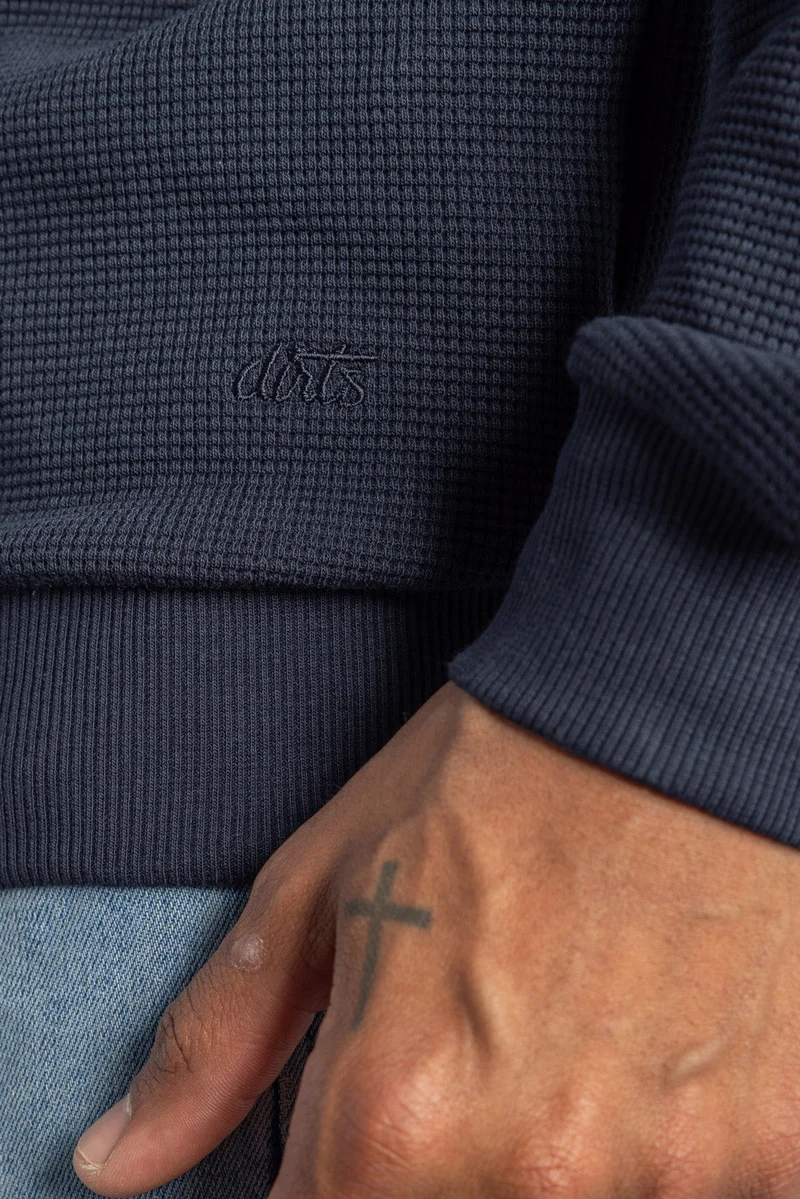 Waffle Piqué Longsleeve