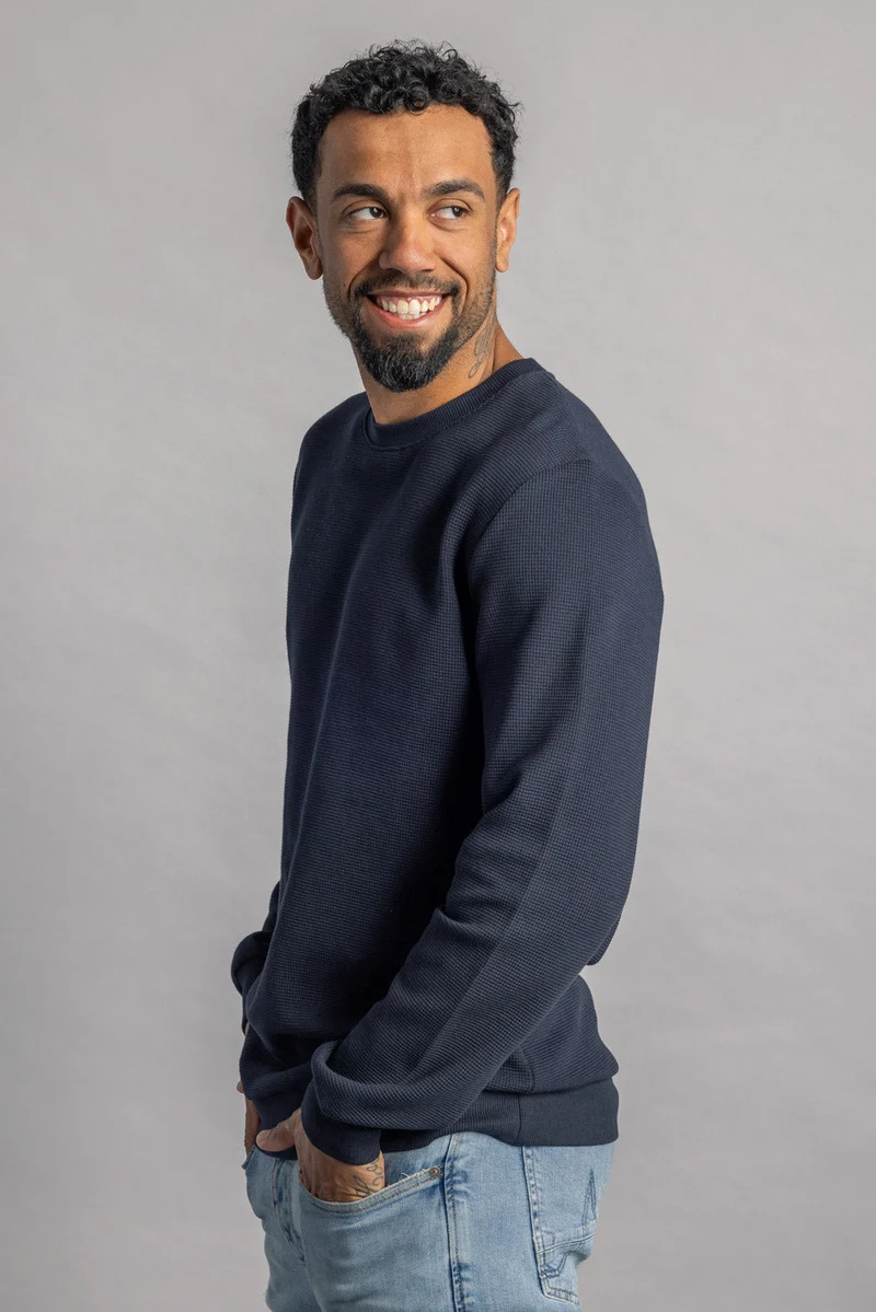 Waffle Piqué Longsleeve