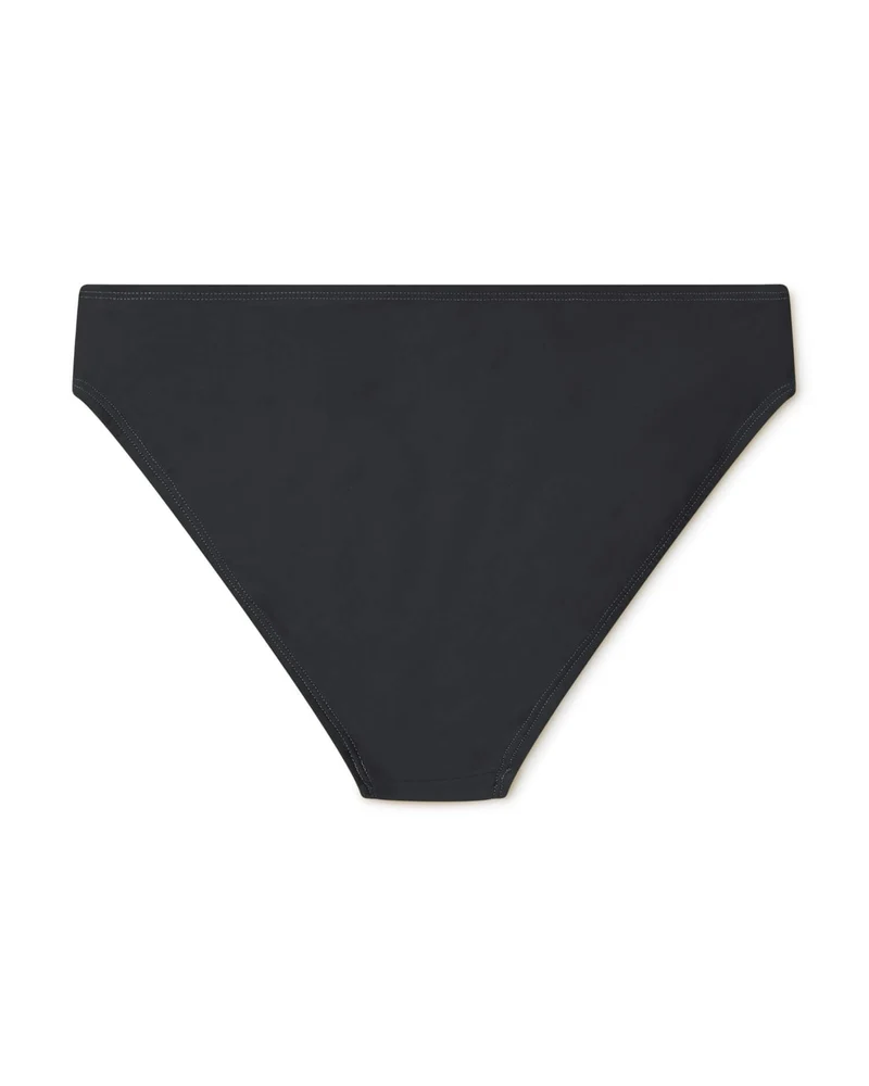 Schwarzes Bikini Unterteil aus recyceltem Polyamid von Matona