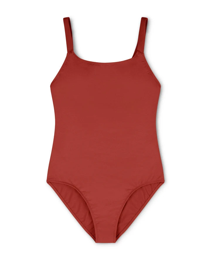 Roter Badeanzug rubia aus ECONYL® Regenerated Nylon von Matona