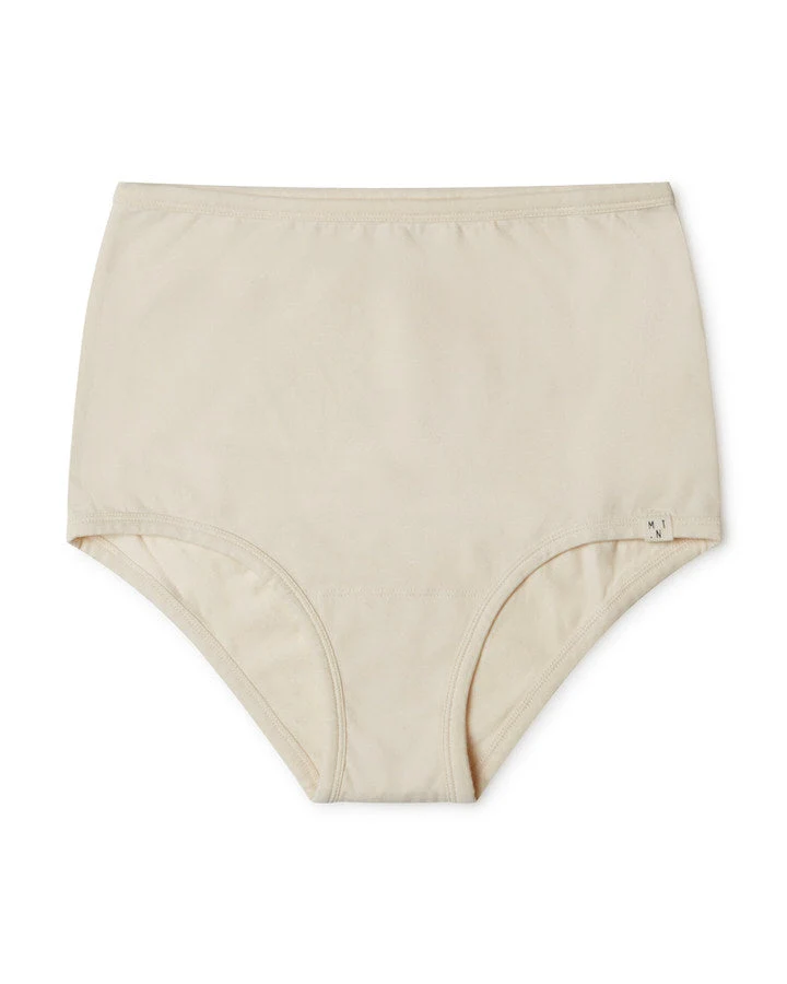 Weisser Slip ecru aus Bio-Baumwolle von Matona