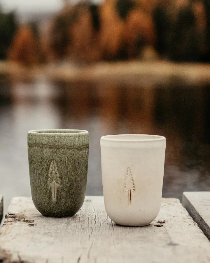 TreeMug Ceramic Chalk