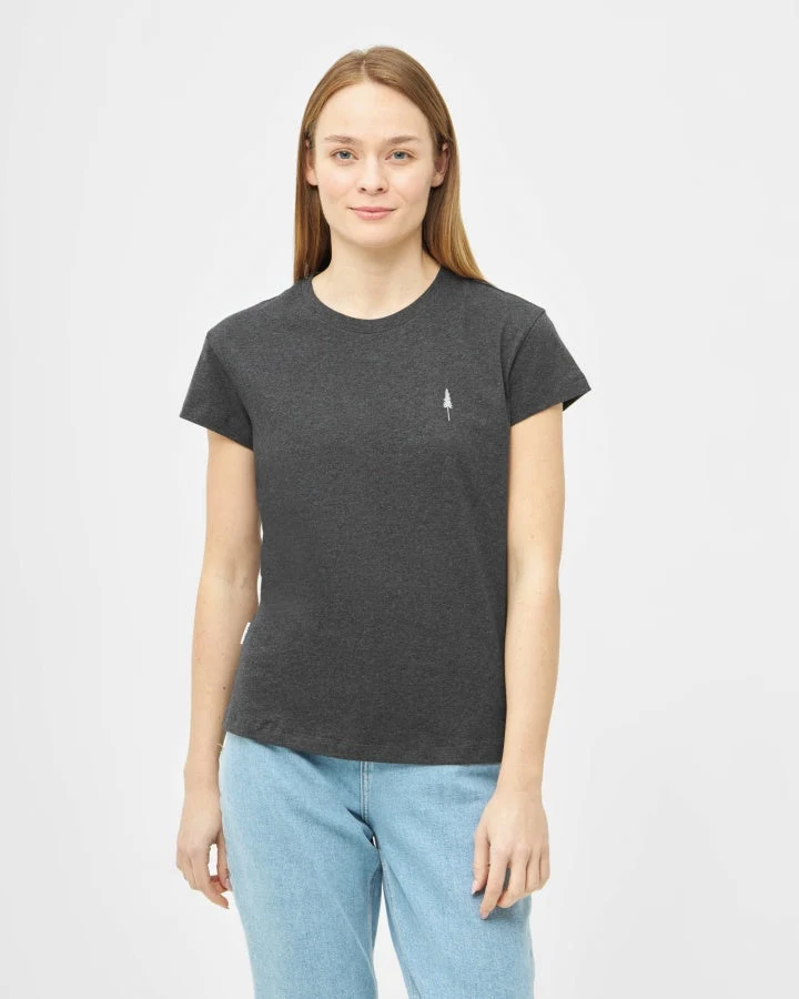 Schwarzes T-Shirt Tree aus Bio-Baumwolle von Nikin