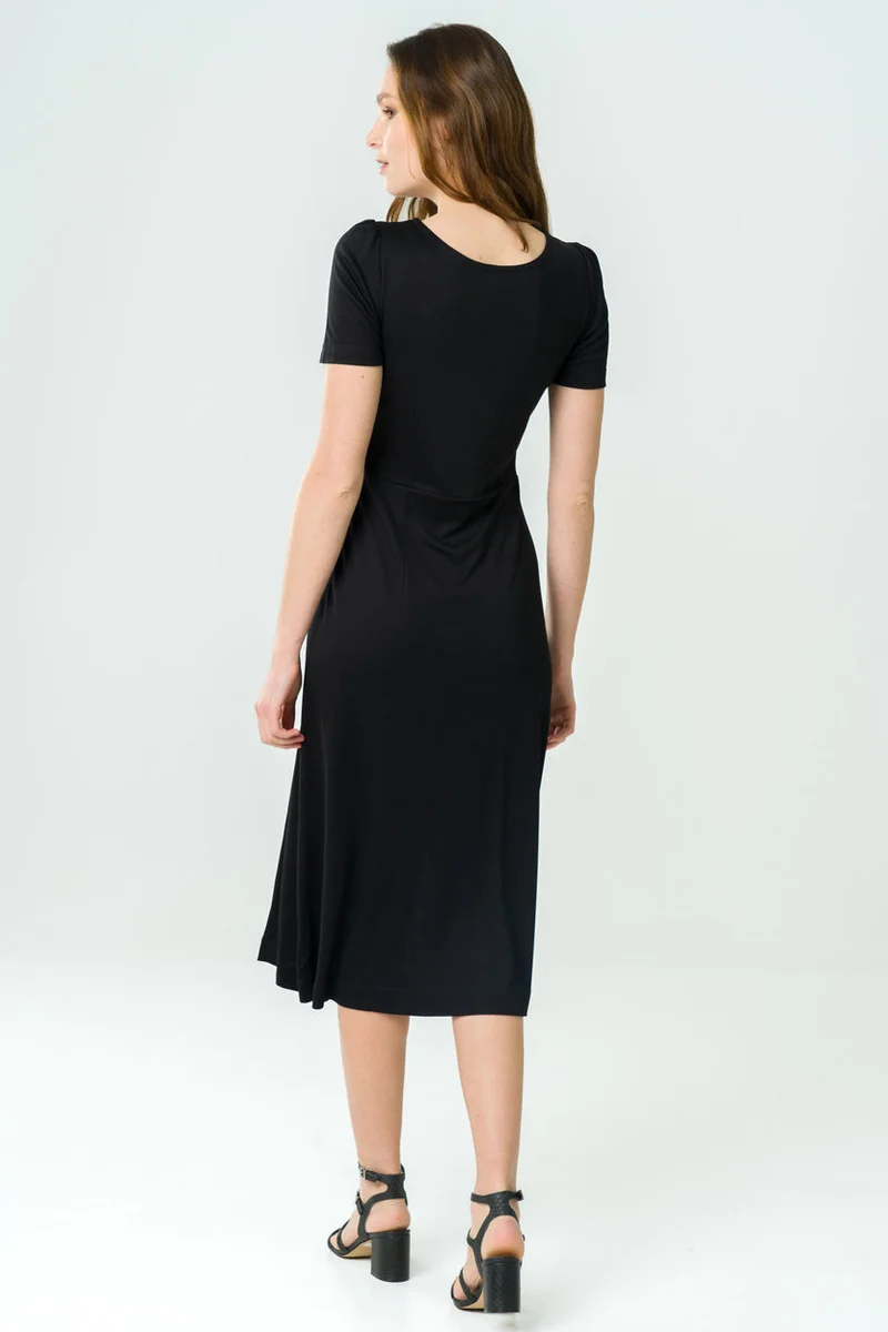 Kleid Victoria in schwarz aus Tencel™ von AVANI