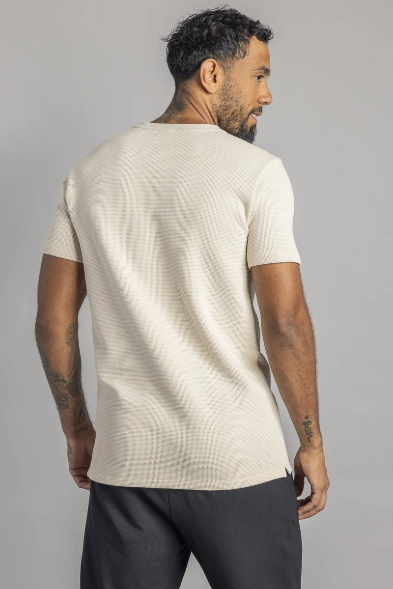 Waffle Piqué T-Shirt aus Bio Baumwolle von Dirts