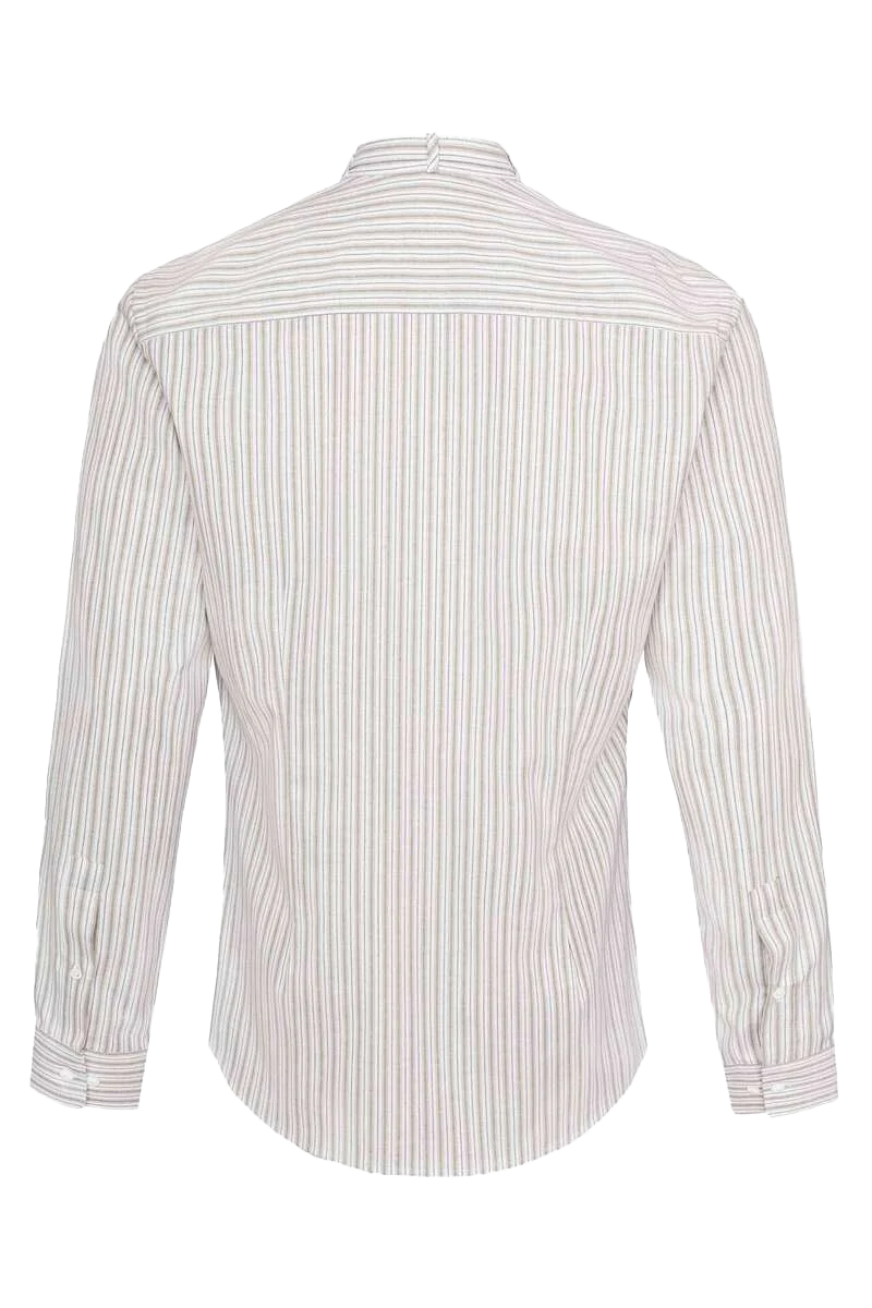 Trachtenhemd gestreift Slim-fit