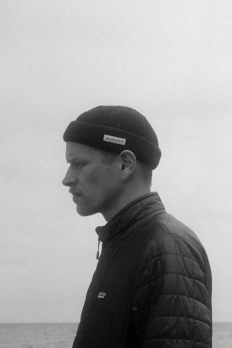 Mütze Fisherman Wollweiss