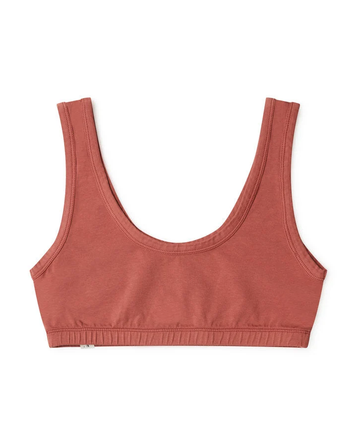 Roter BH rooibos aus Bio-Baumwolle von Matona