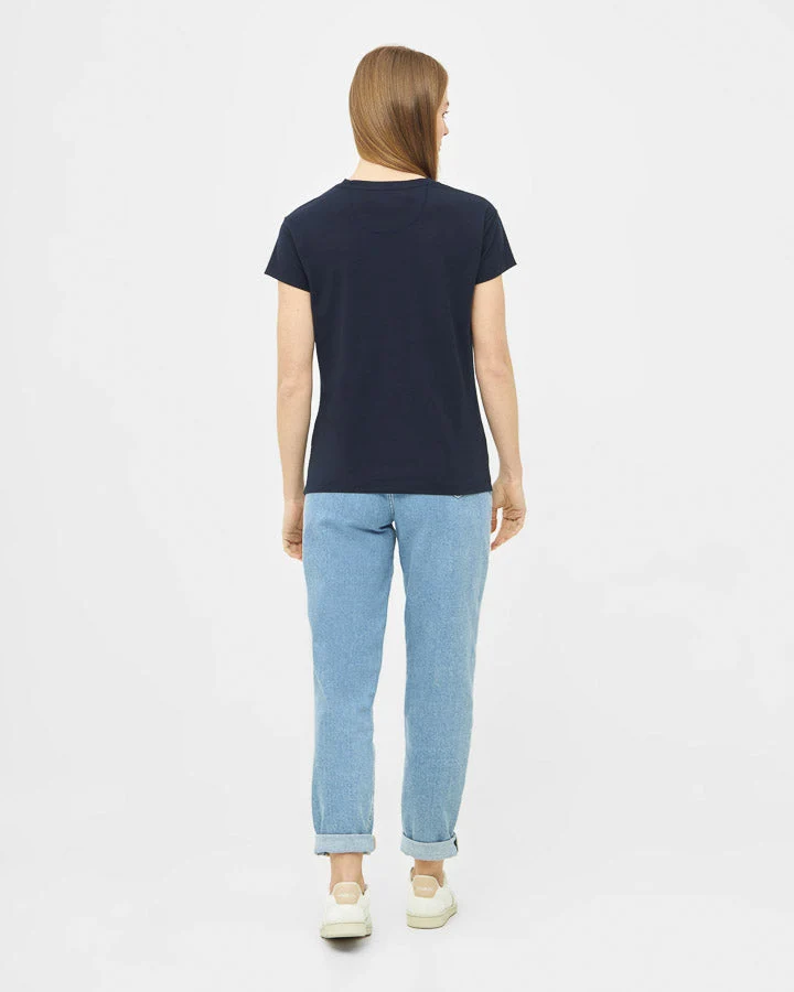 Dunkelblaues T-Shirt TreeShirt Circular aus NaNea von Nikin
