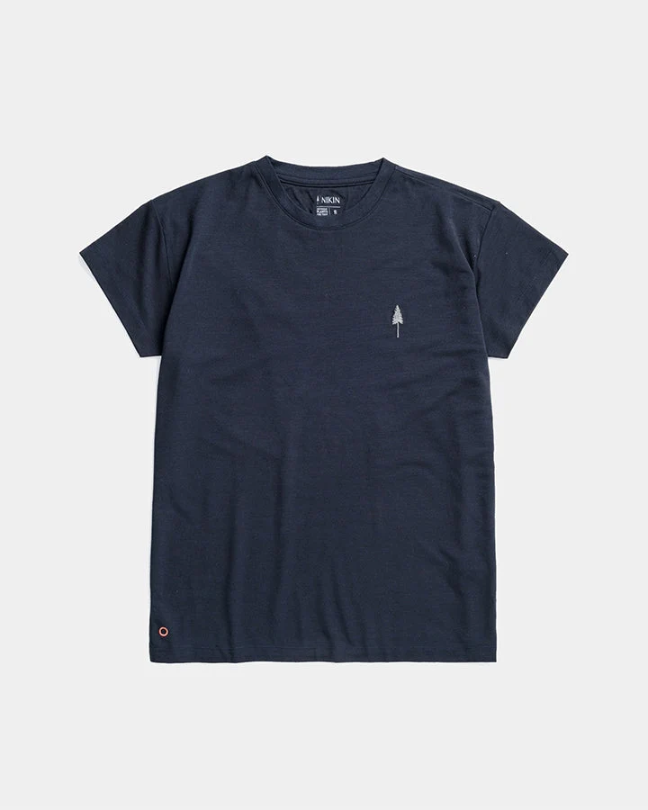 Dunkelblaues T-Shirt TreeShirt Circular aus NaNea von Nikin