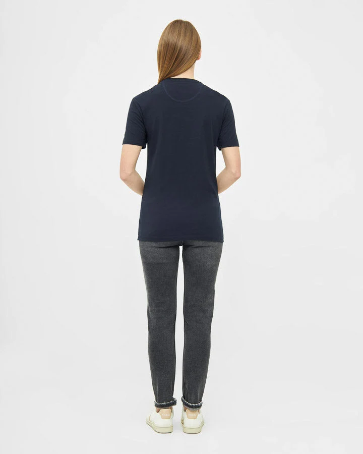 Dunkelblaues T-Shirt TreeShirt Circular aus NaNea von Nikin