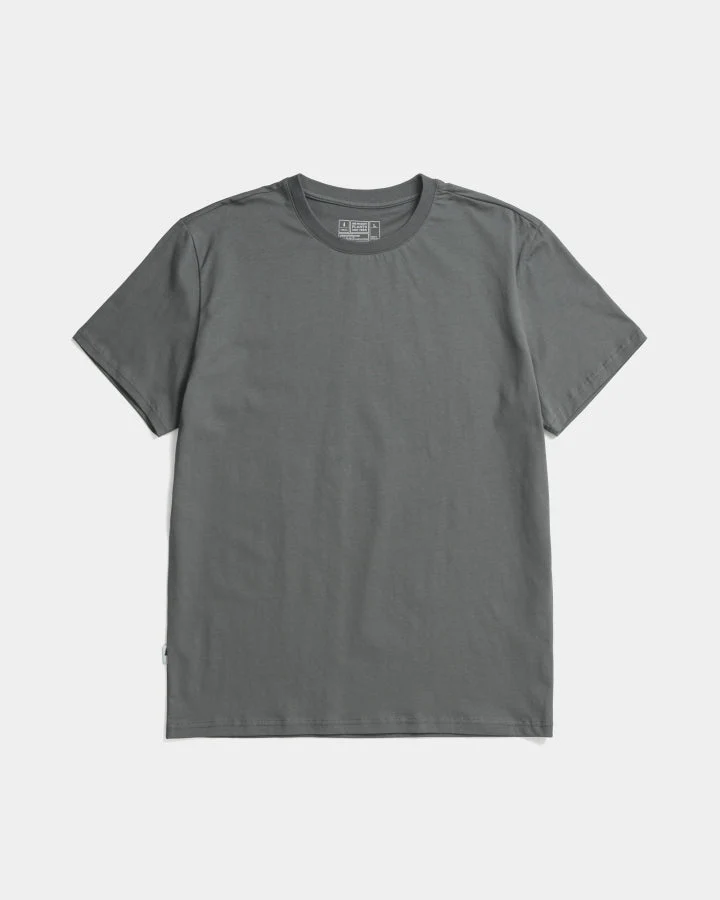 Grünes T-Shirt TreeShirt Plain aus 100% Bio Baumwolle von Nikin