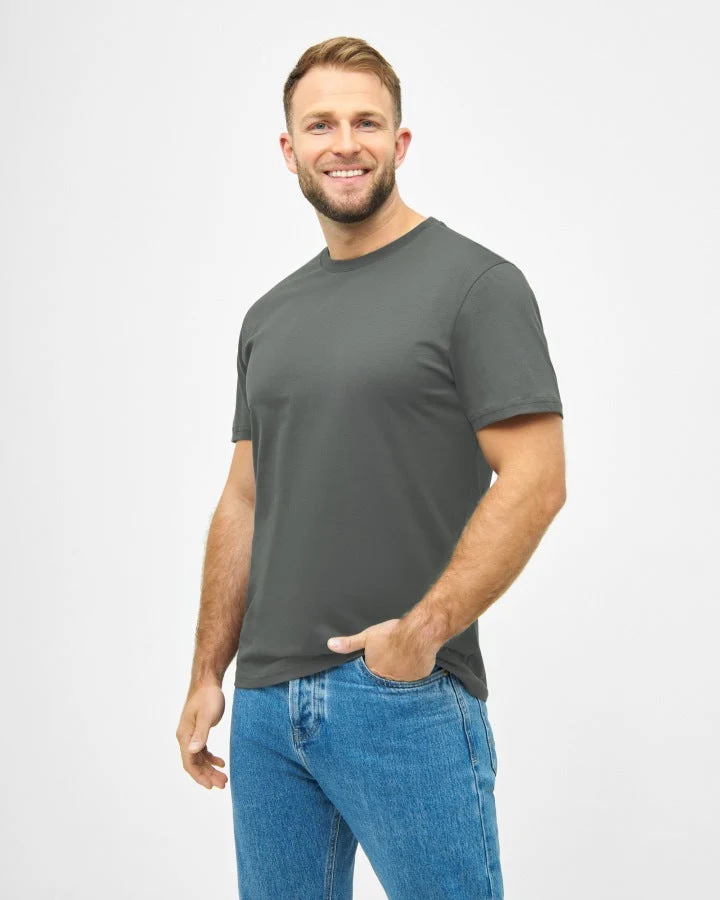 Grünes T-Shirt TreeShirt Plain aus 100% Bio Baumwolle von Nikin