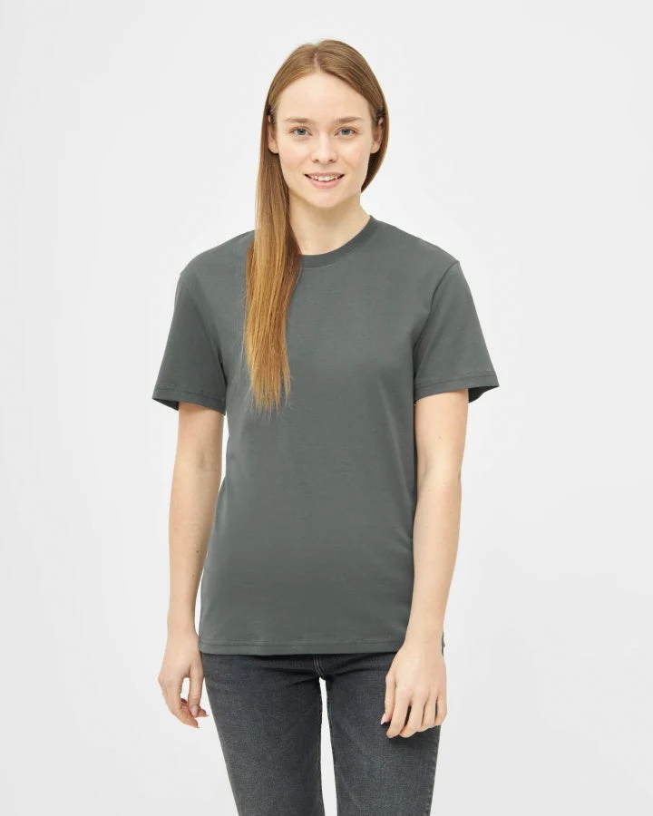 Grünes T-Shirt TreeShirt Plain aus 100% Bio Baumwolle von Nikin