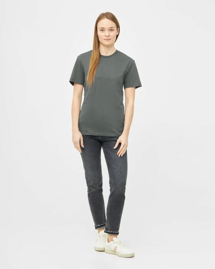 Grünes T-Shirt TreeShirt Plain aus 100% Bio Baumwolle von Nikin