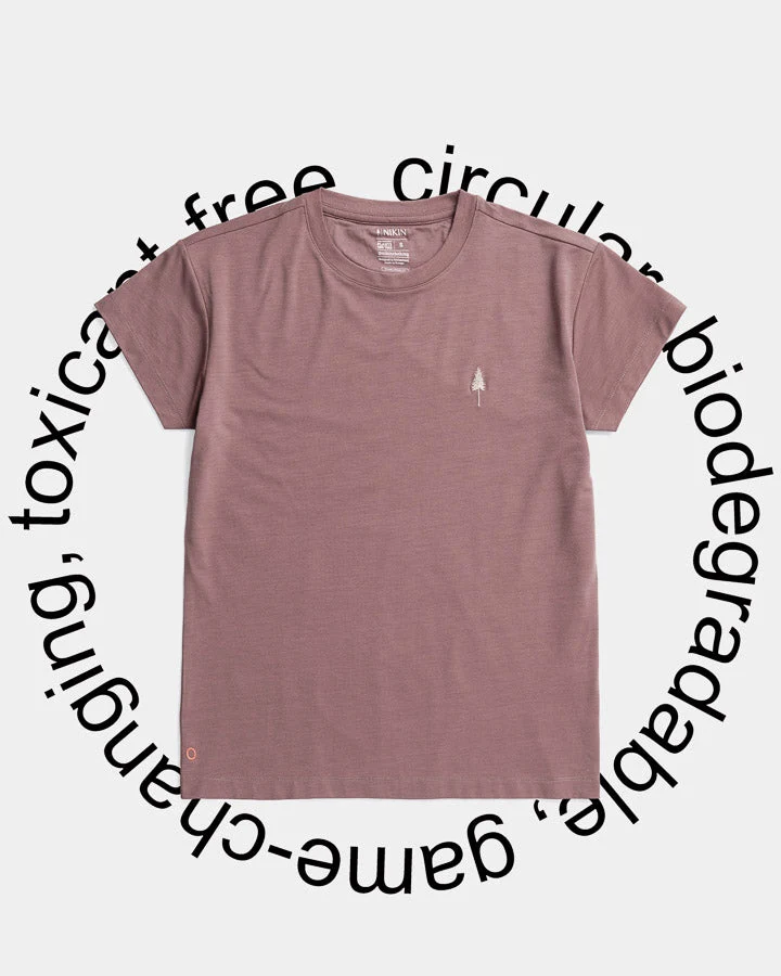 Pinkes T-Shirt TreeShirt Circular aus NaNea von Nikin