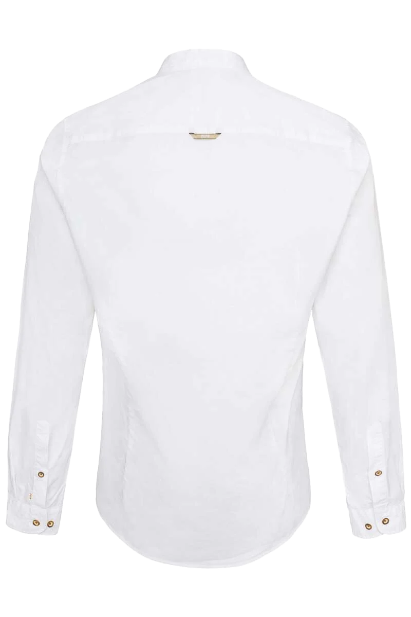 Trachtenhemd Stehkragen slim-fit