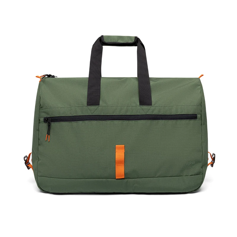 Grüne Reisetasche Vandra aus recyceltem PET von Lefrik