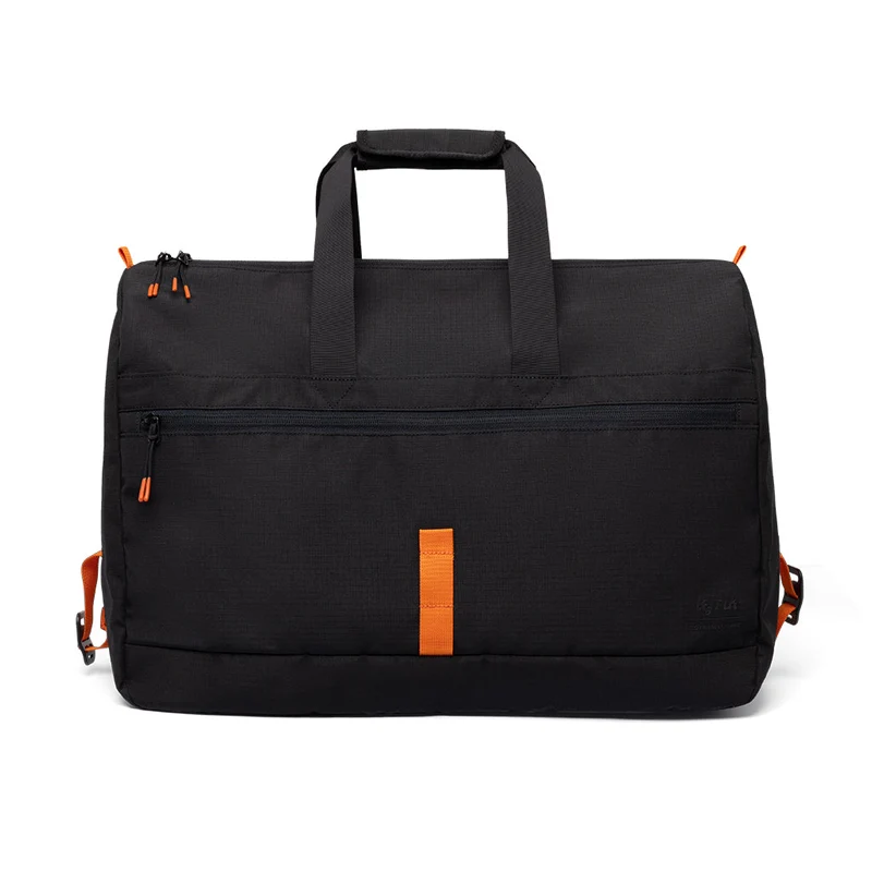 Schwarze Reisetasche Vandra aus recyceltem PET von Lefrik