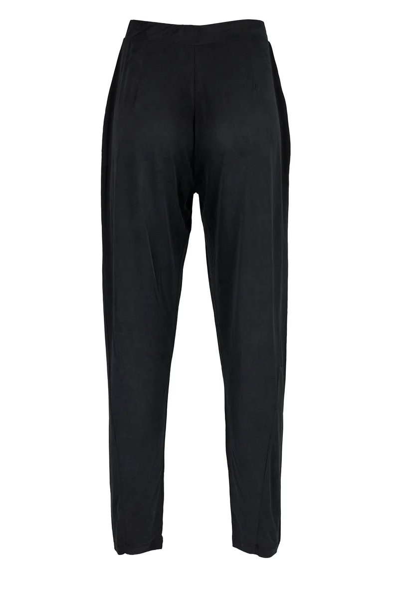 Schwarze Lounge Hosen aus Cupro von MOYA KALA
