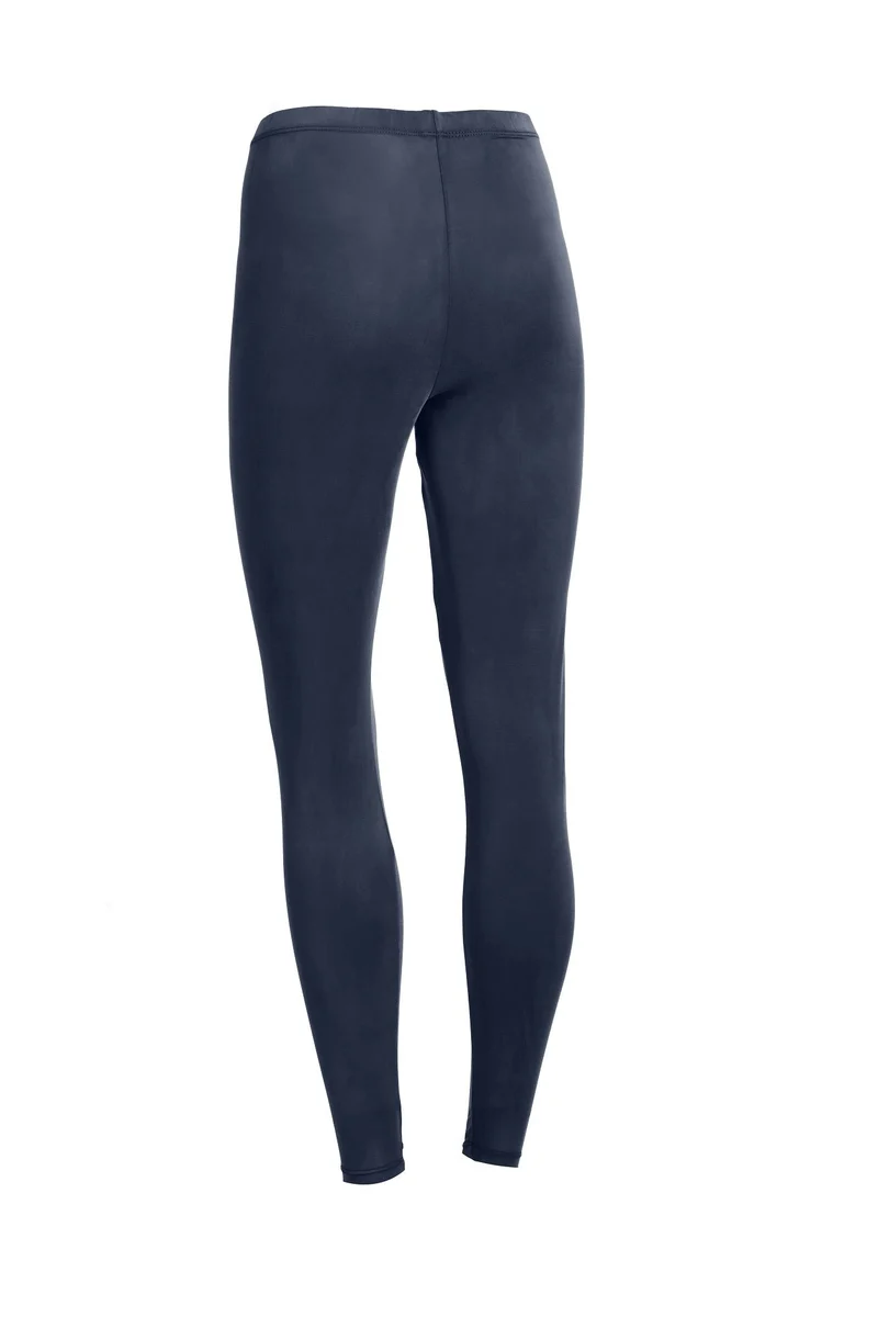 Blaue Leggings aus Cupro von MOYA KALA