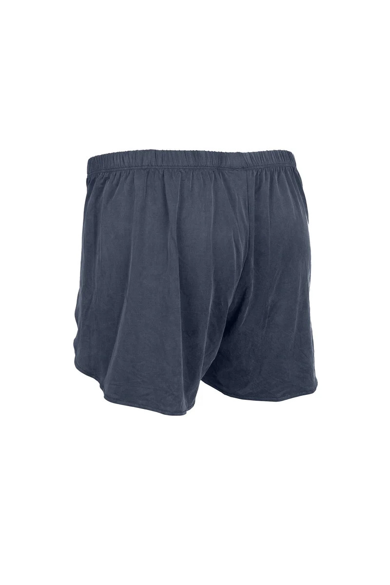 Blaue Lounge Shorts aus Cupro von MOYA KALA