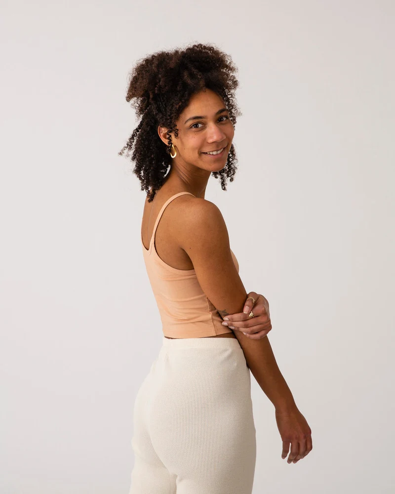 Basic Crop Top terracotta