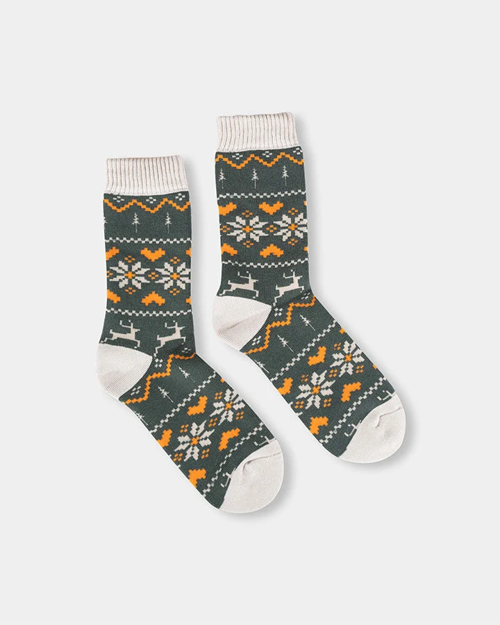 Bunte Socken TreeSocks Cosy Nordic aus Bambus-Viskose von Nikin