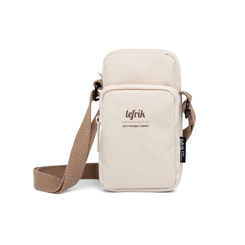 Beige Umhängetasche Amsterdam Vandra aus recyceltem PET von Lefrik
