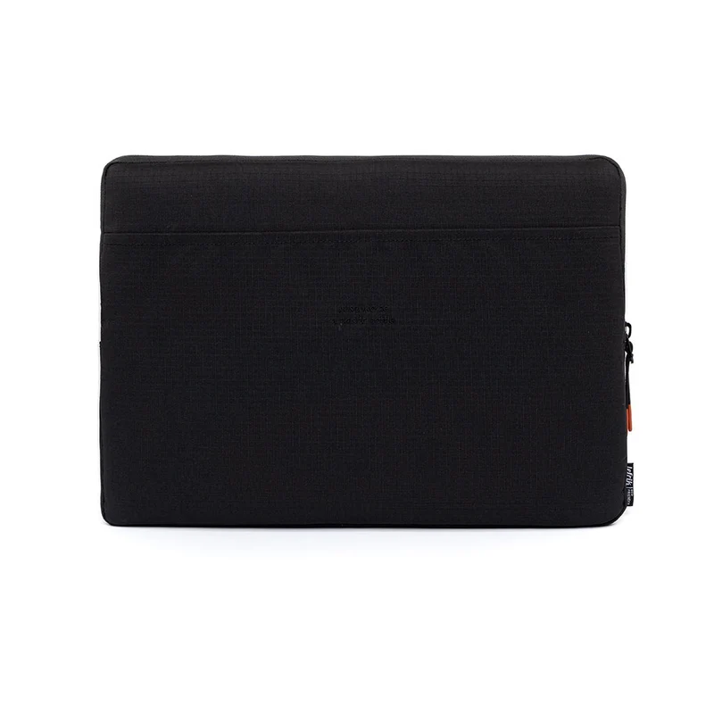 Schwarze Laptoptasche Vandra aus recyceltem PET von Lefrik