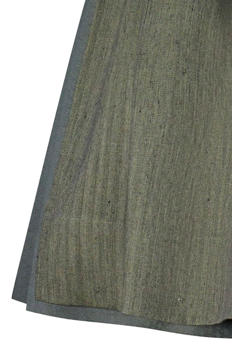 Stretchdirndl Goldfarbene Knöpfe