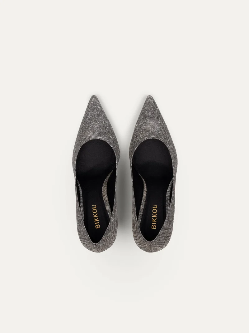 Glitzer Pumps 8 pm Romantic dinner aus pflanzliche Rohstoffen von Bikkou