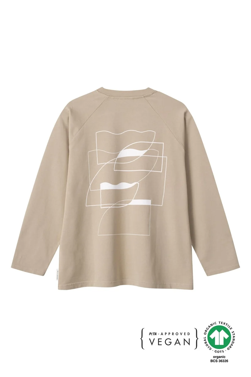 Longsleeve LOGO ART Sand