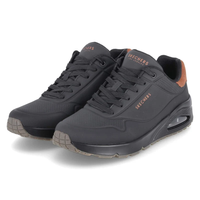 Low Sneaker SUITED ON AIR Schwarz