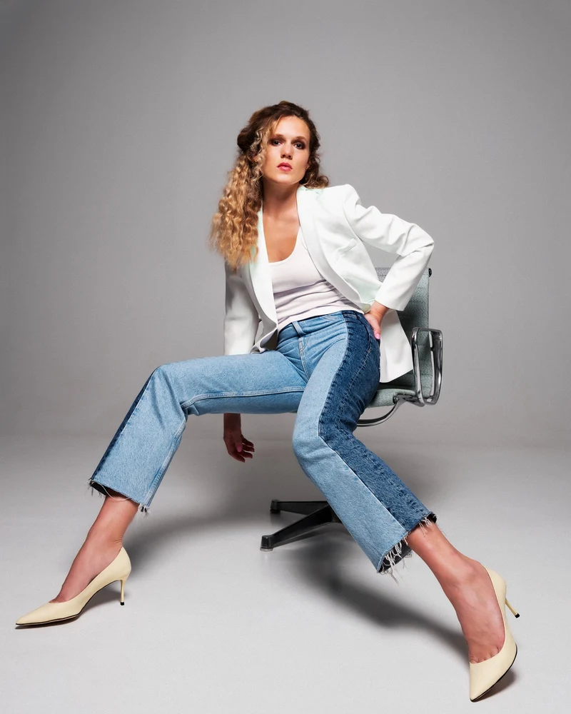 Beige Pumps 10 am Monday at the office aus biobasiertem Polymere von Bikkou