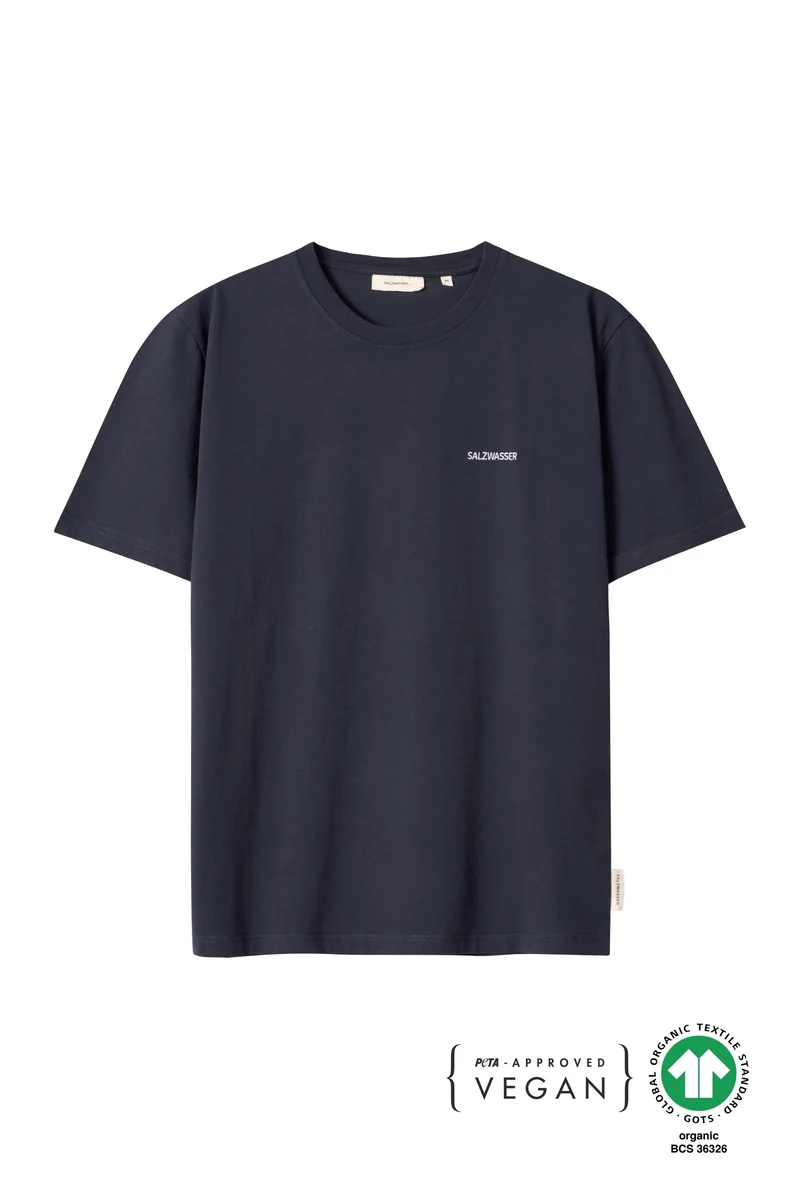 T-Shirt Jonte Dunkelblau von Salzwasser