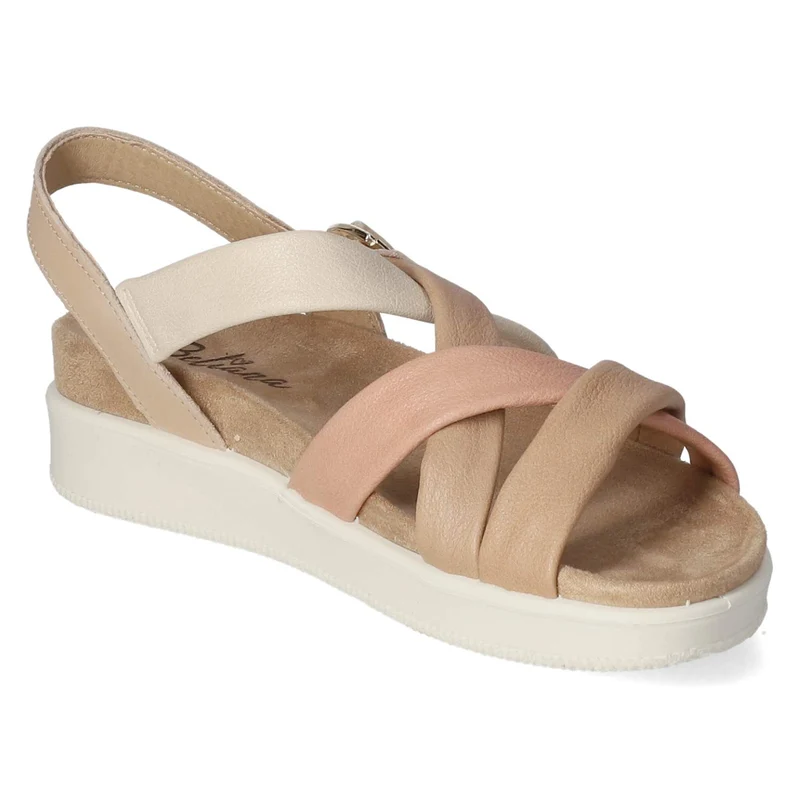 Sandalen Taupe