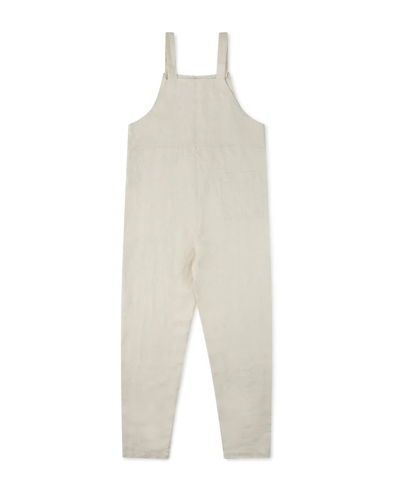 Linen Overall almond