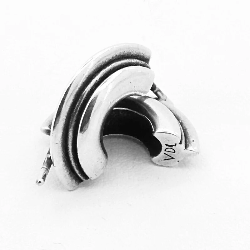 Kleiner halber Creolenring PNEUS