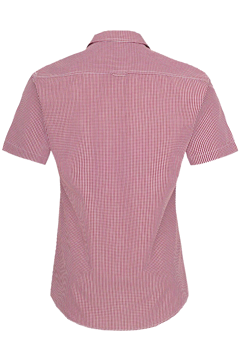 Trachtenhemd Kurzarm Slim Fit kariert
