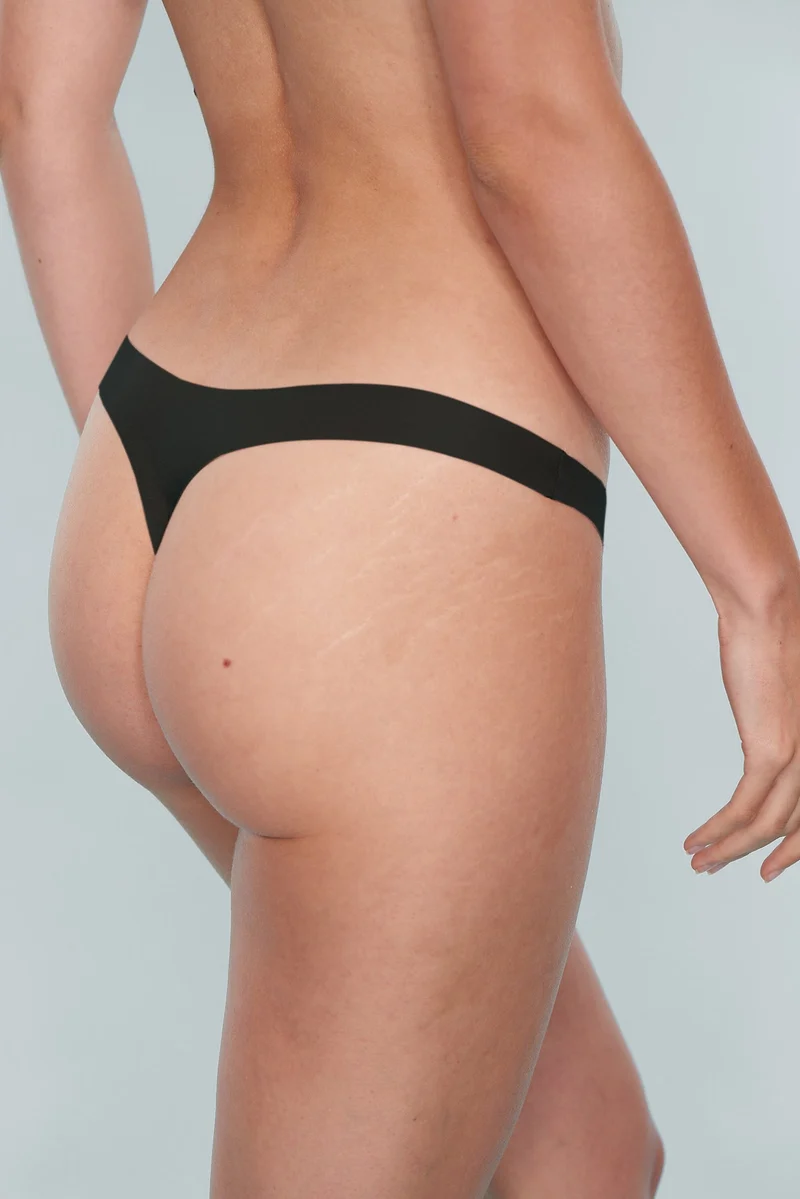 Tanga in schwarz aus Tencel-Modal von moi-basics