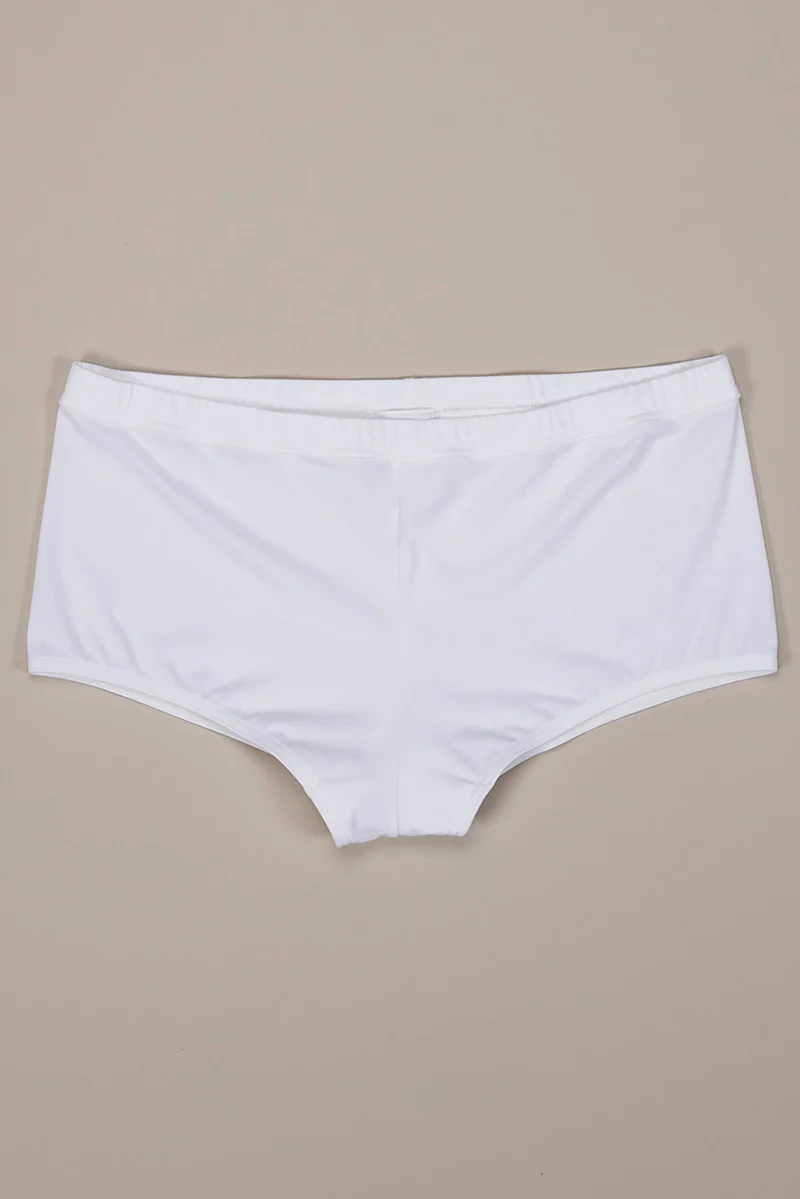 Hipster / Slip in weiss aus natürlichem MicroModal von moi-basics